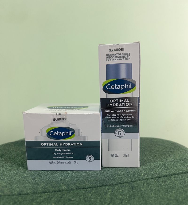 Cetaphil Optimal Hydration Daily FaceCream & Serum