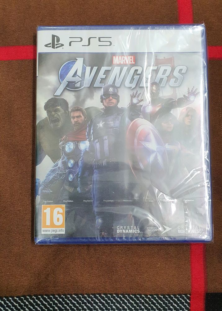 Marvel Avengers Ps5 New Disc No Return