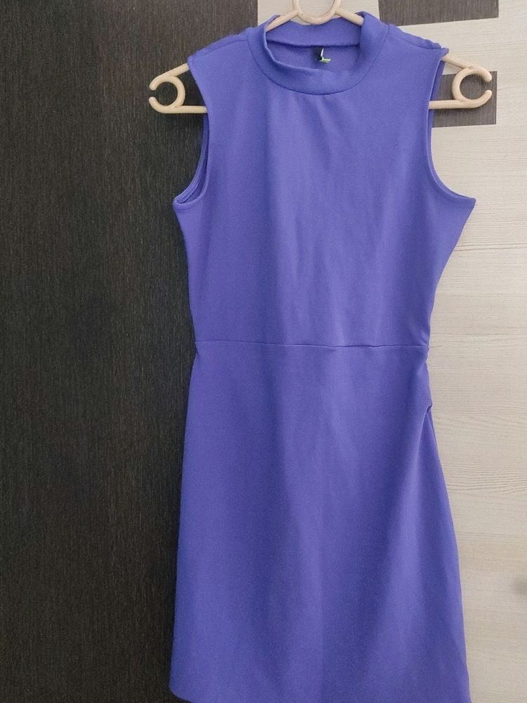 High neck Dress