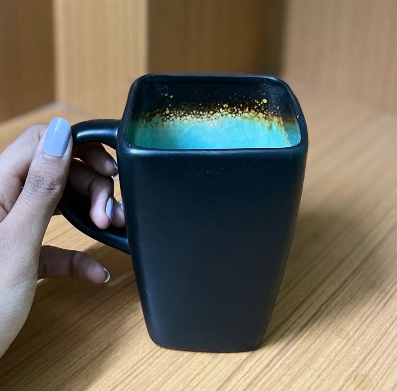 Black Coffee Mug