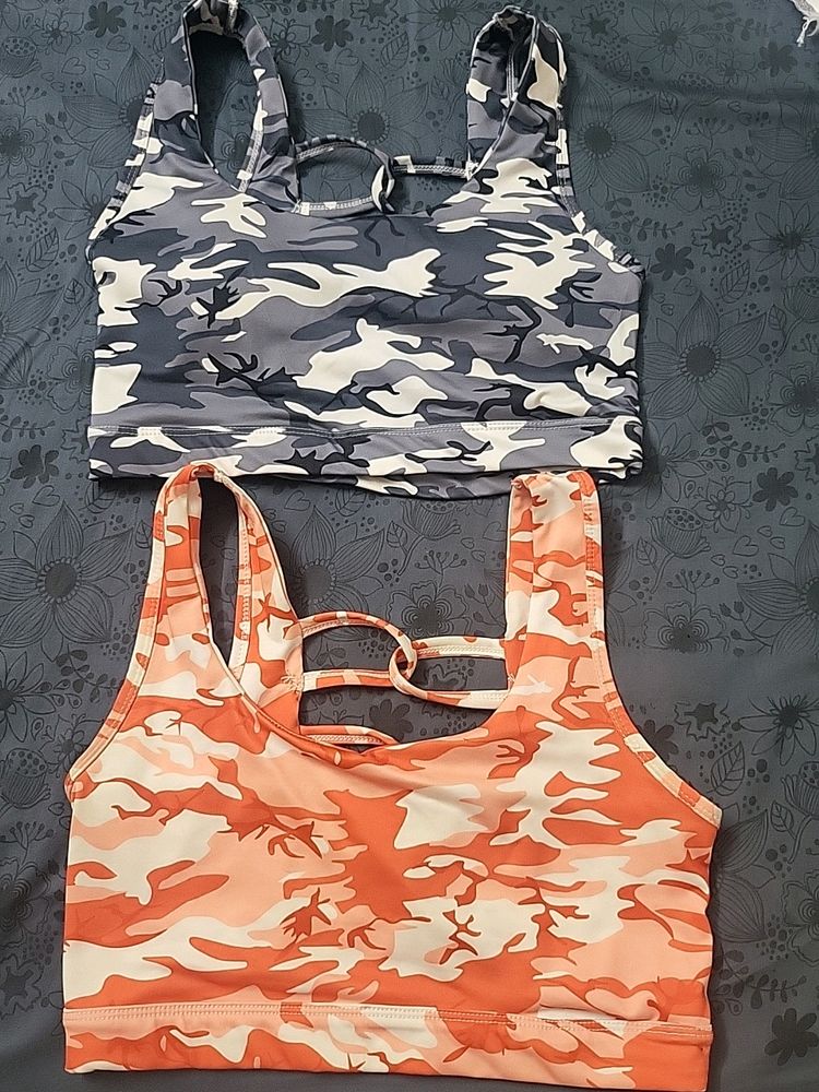 Multicoloured Sports Bra