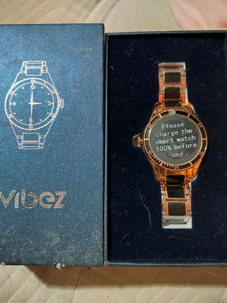 New Vibez By Lifelong Smartwatch Women Bt Calling