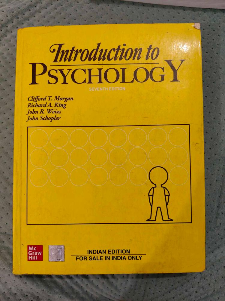 Intro To Psychology Morgan & King 7th Edition