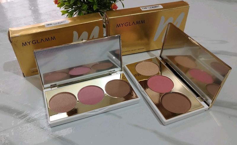 COMBO OF 2 Myglamm Chisel It Contour Kit