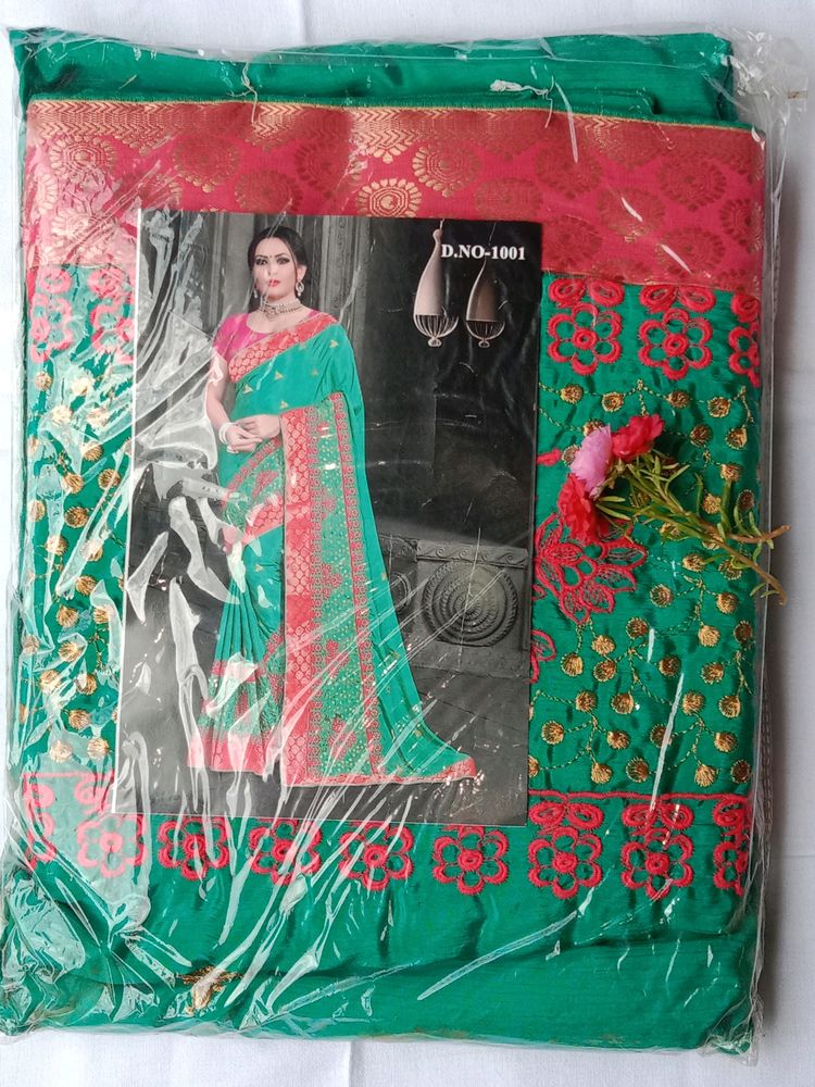 Embroidery Saree