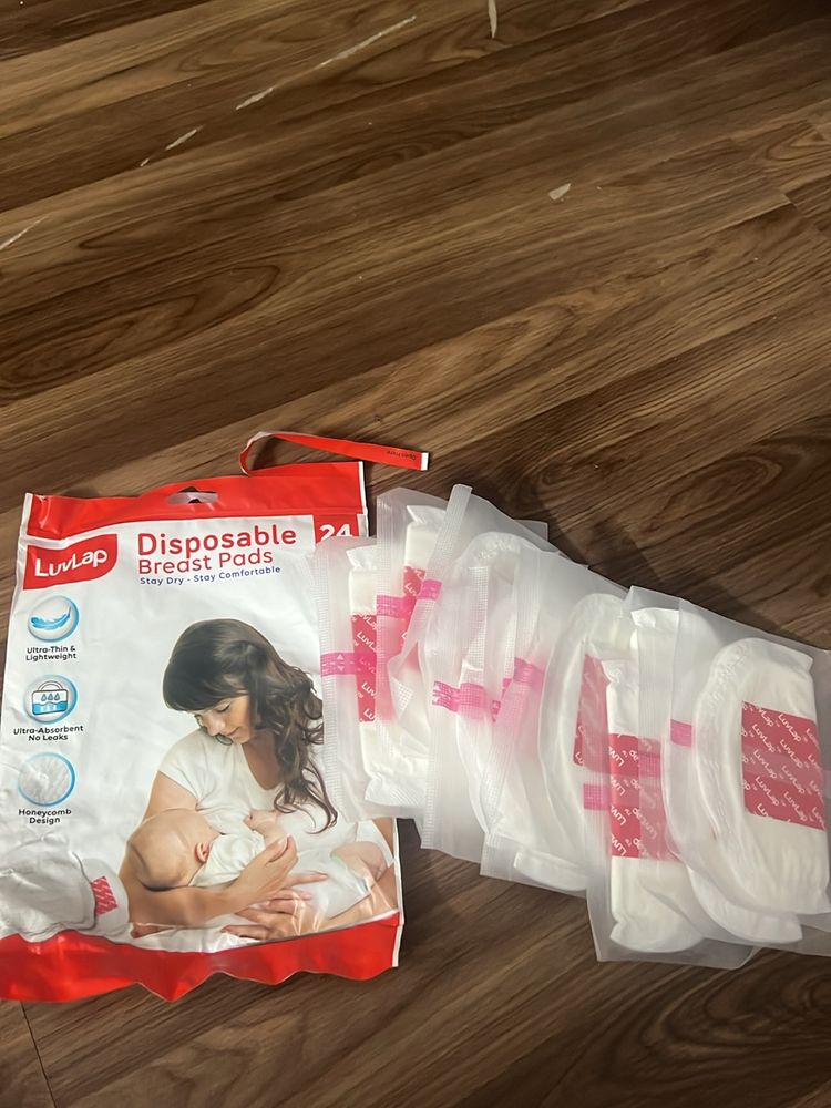 Luvlap Pack Of 16 Disposable Breastpads - New