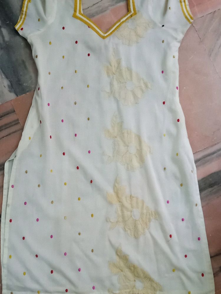 Cotton Salwar Kurti And Dupatta Set