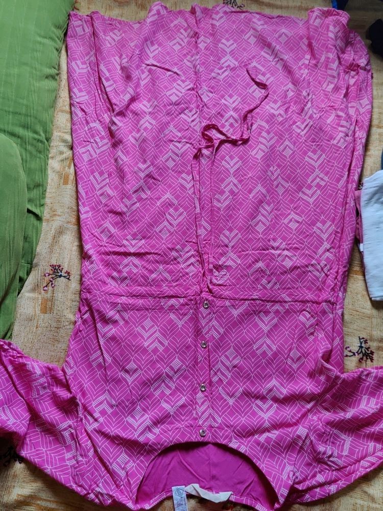 Pink Colour Kurta