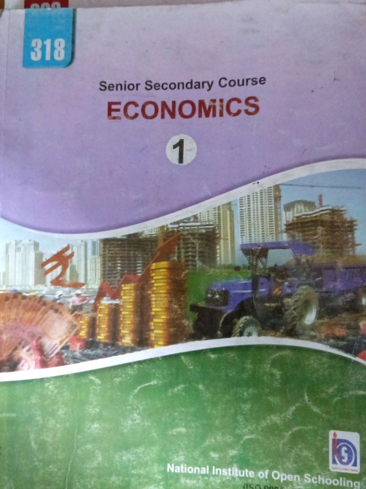 Class 12 Nios Economic Book