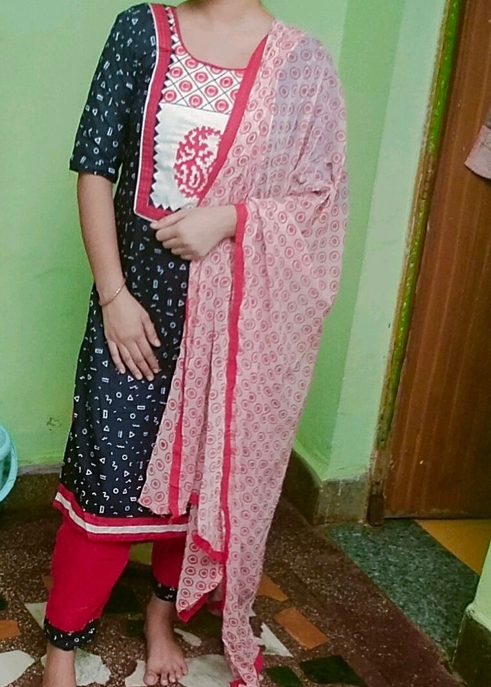 Trouser Kurti With Dupatta