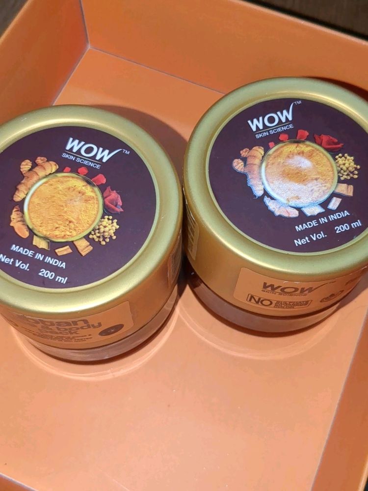 Wow Ubtan Face And Body  Pack & Scrub