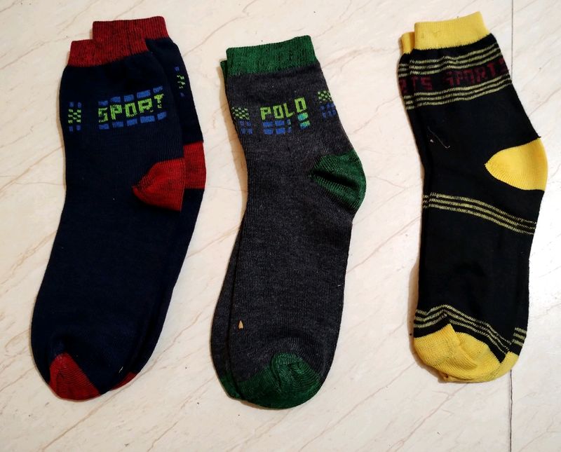 Socks 3 Pairs