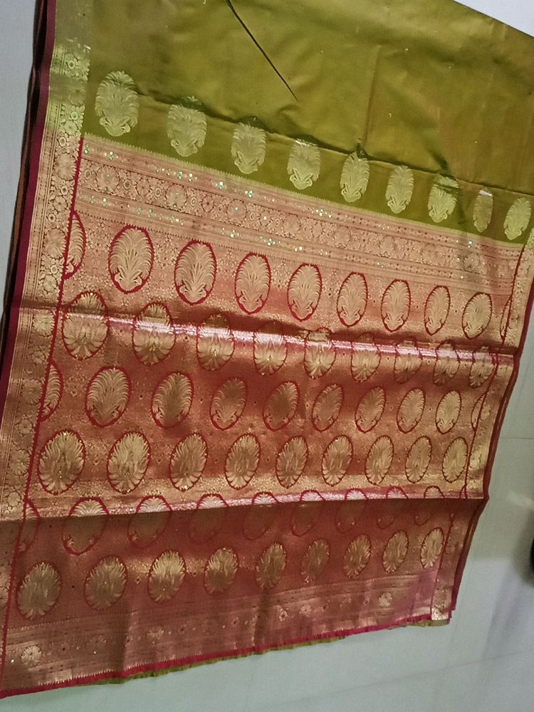 Olive Saree