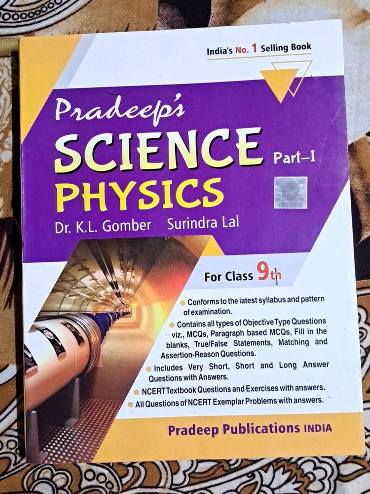 Class 9th Pradeep's Science Physics Book