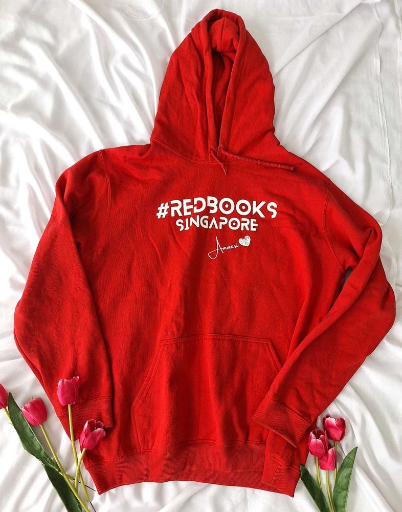 Unisex Premium Red Hoodies- Free Size