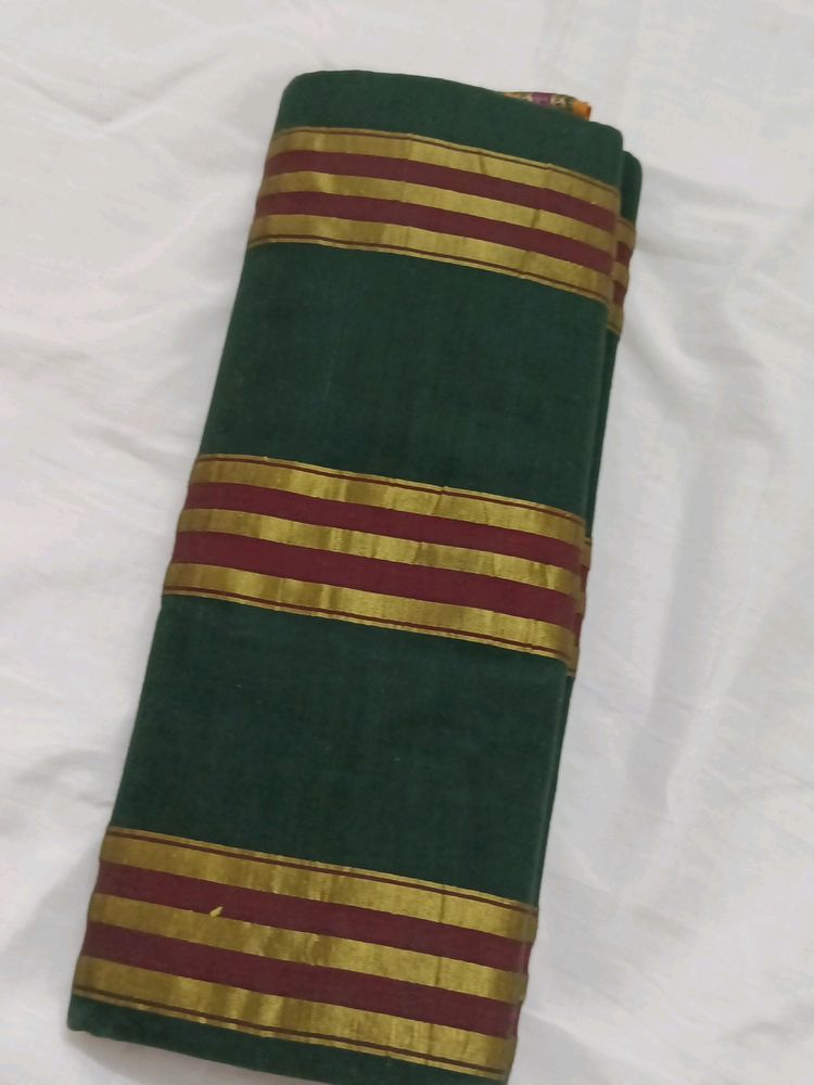 Nauvari Cotton Saree