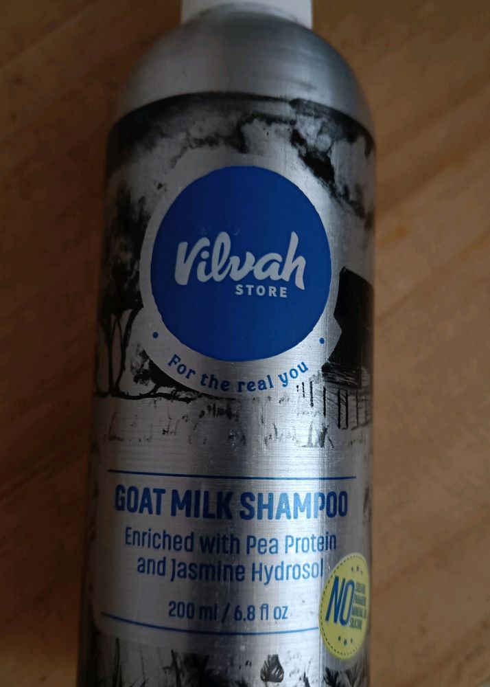 Vilvah Goat Milk Shampoo -70% Left