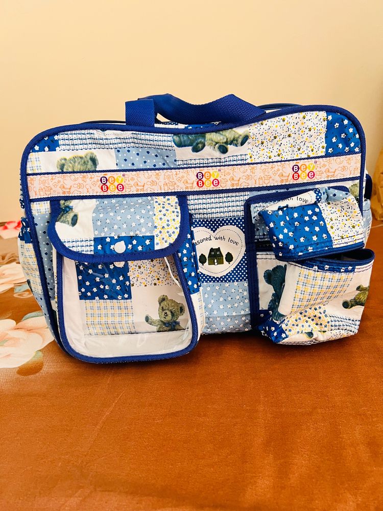 Baby Diper Bag With Multiple Pockets to Easily Org