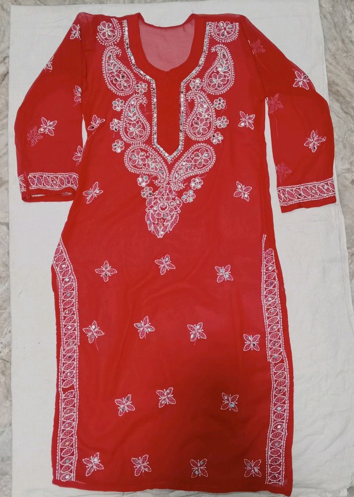 Mirror Work Kurti