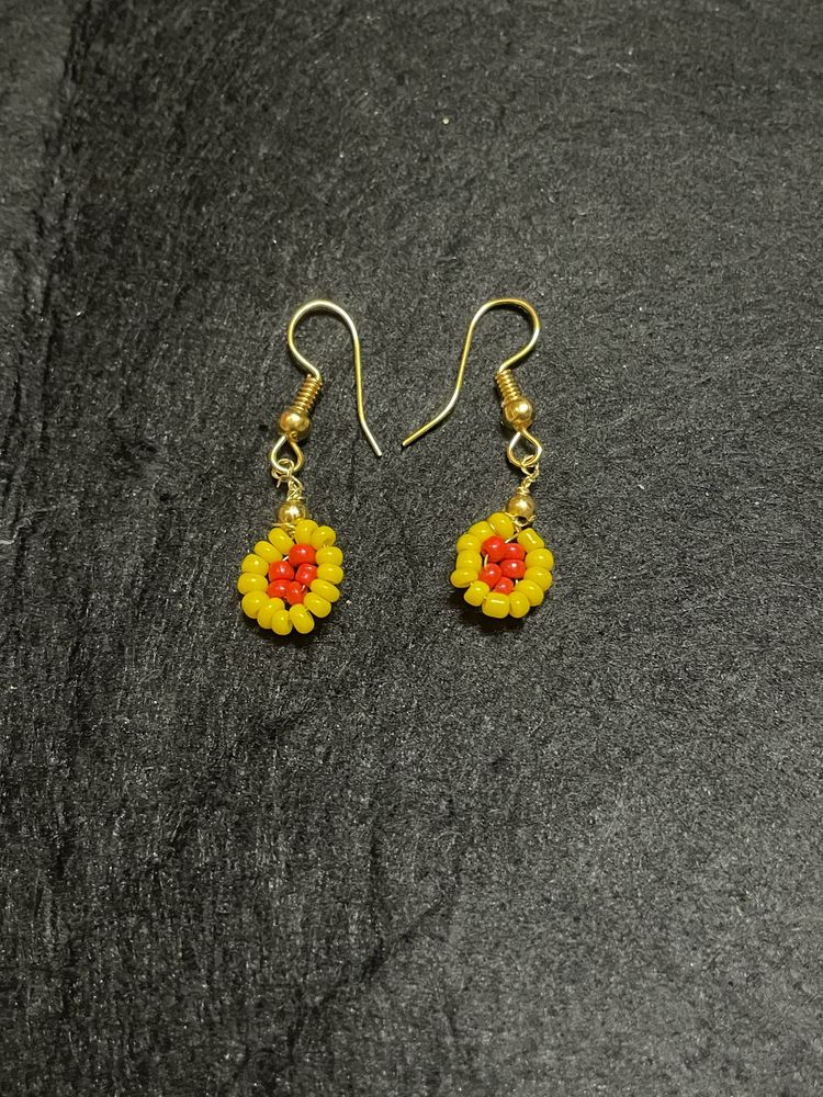 Lemon Design Handmade Hanging Earrings