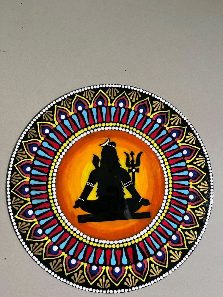 Mahadev Resin Wall Hanging