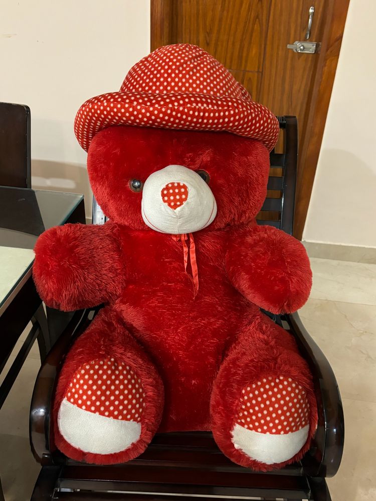 Red Big Teddy Bear