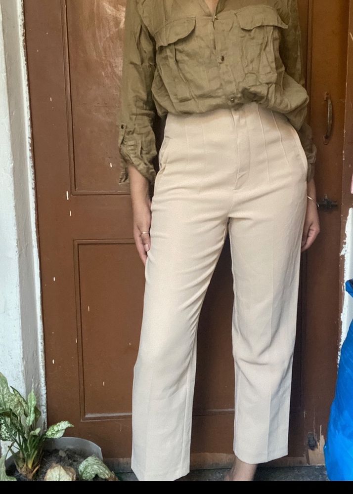 PRIMARK beige Trousers