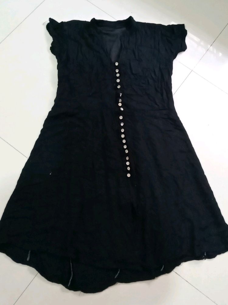 Black Short Anarkali