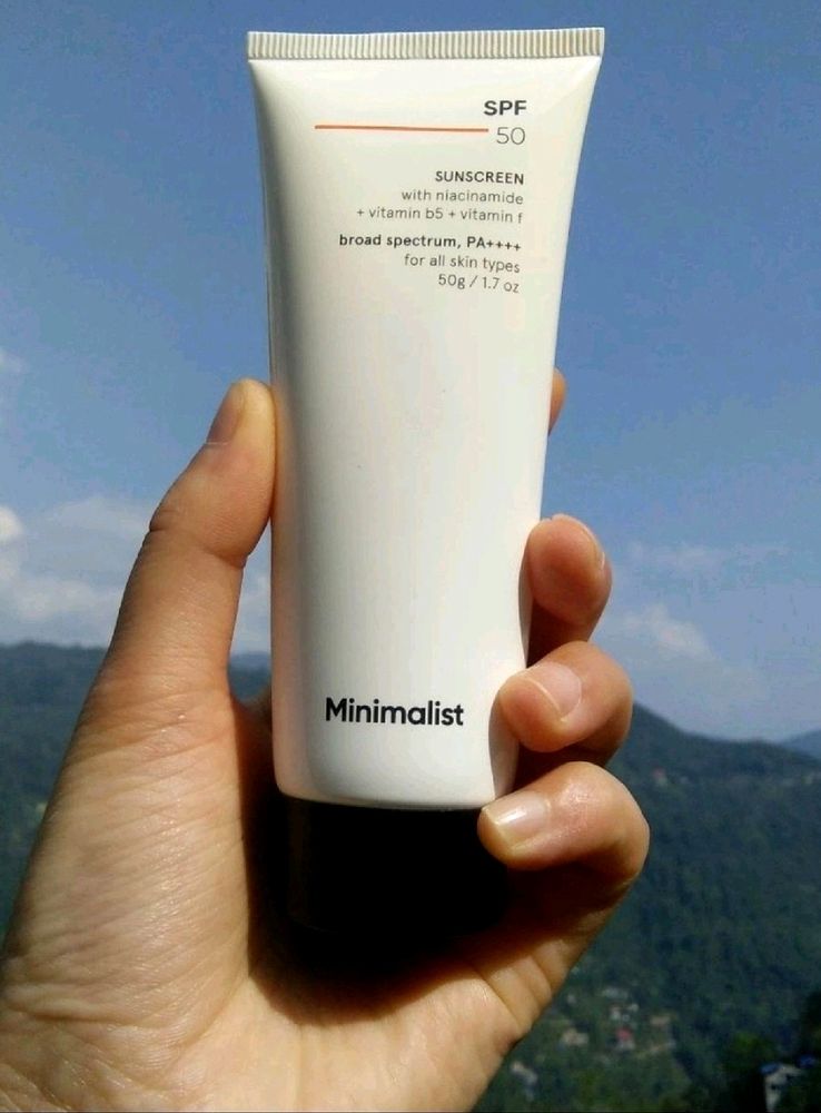 Minimalist Sunscreen SPF 50