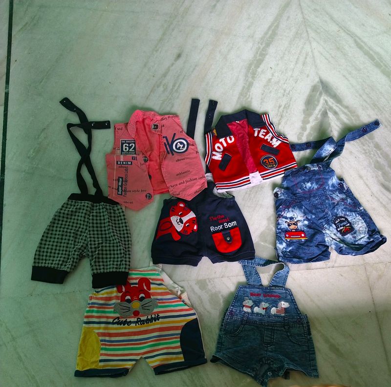 Combo Clothes For 3 To 12 Months Babies