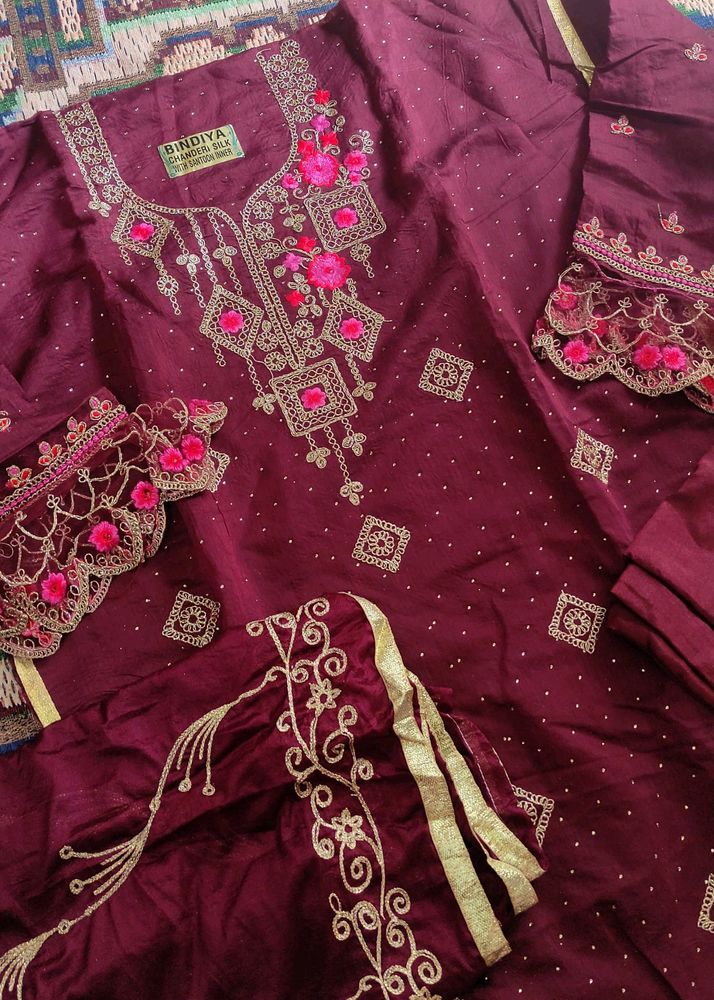 ✅😍 Beautiful Design Pakistani Style Suit Set 🥳