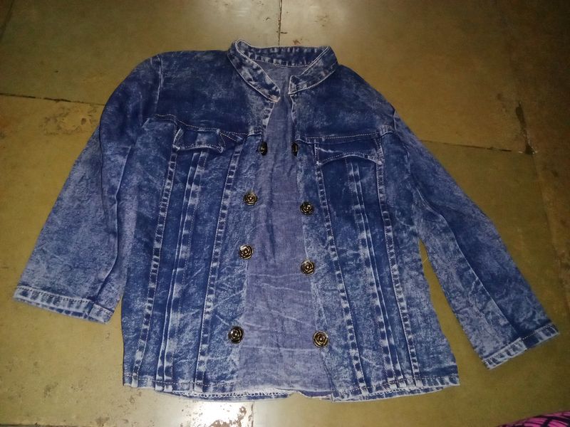 Denim Jacket Blue Colour