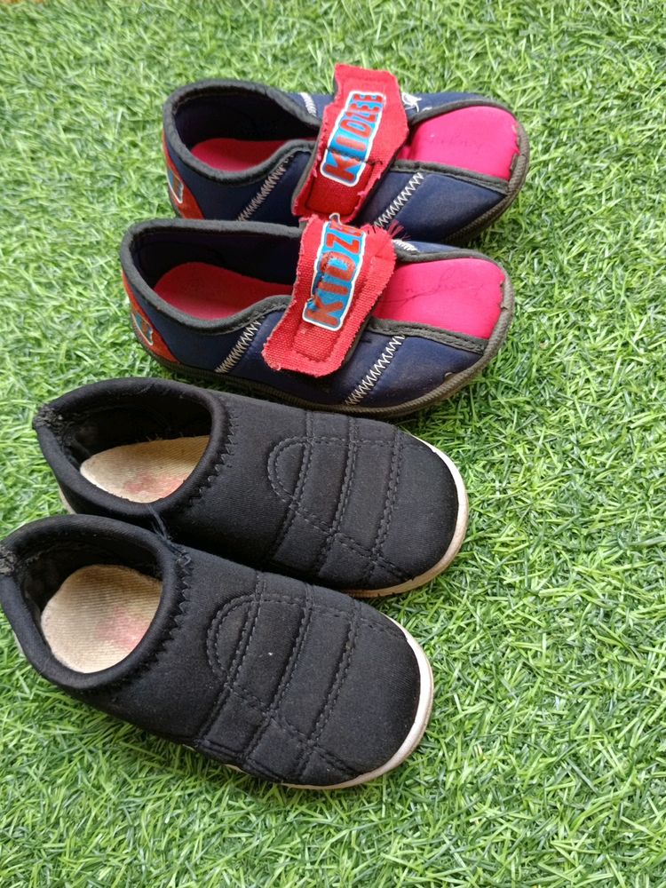 2 Pairs Of Dailywear Shoes For 4 Years Old Perfect