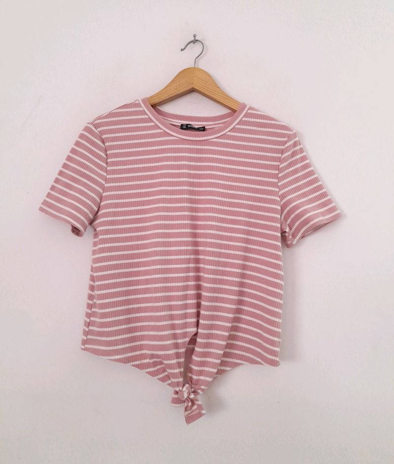 Pink Casual Top (Women's)