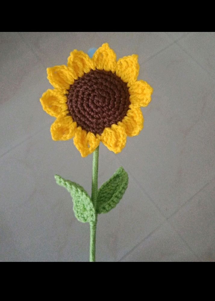 Crochet Sunflower