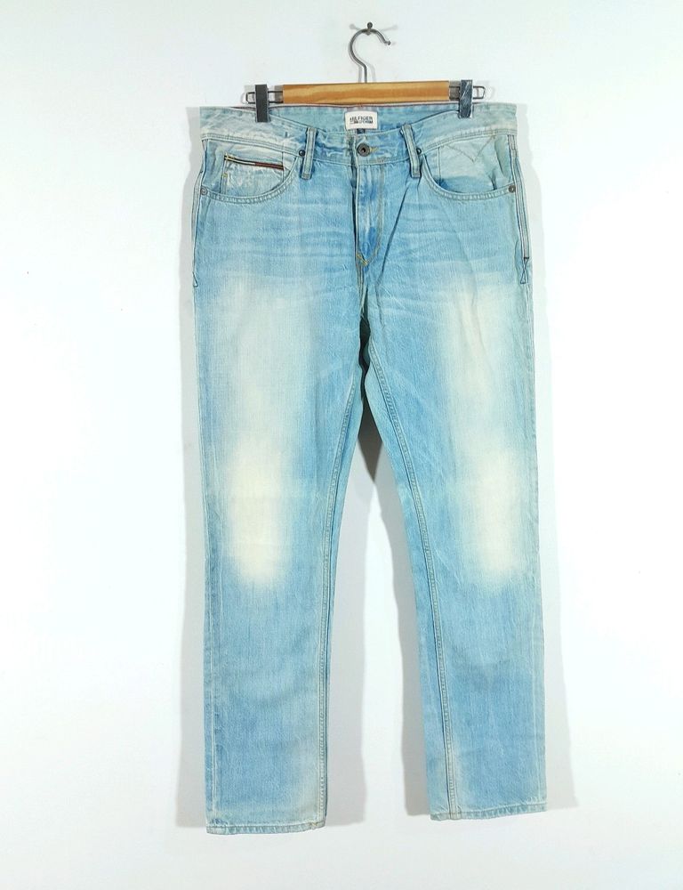 Ice Blue Faded Jean's (Men's)