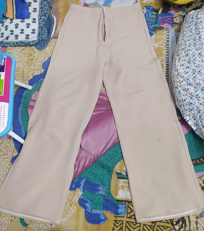 Korean Light Beige Colour Pant