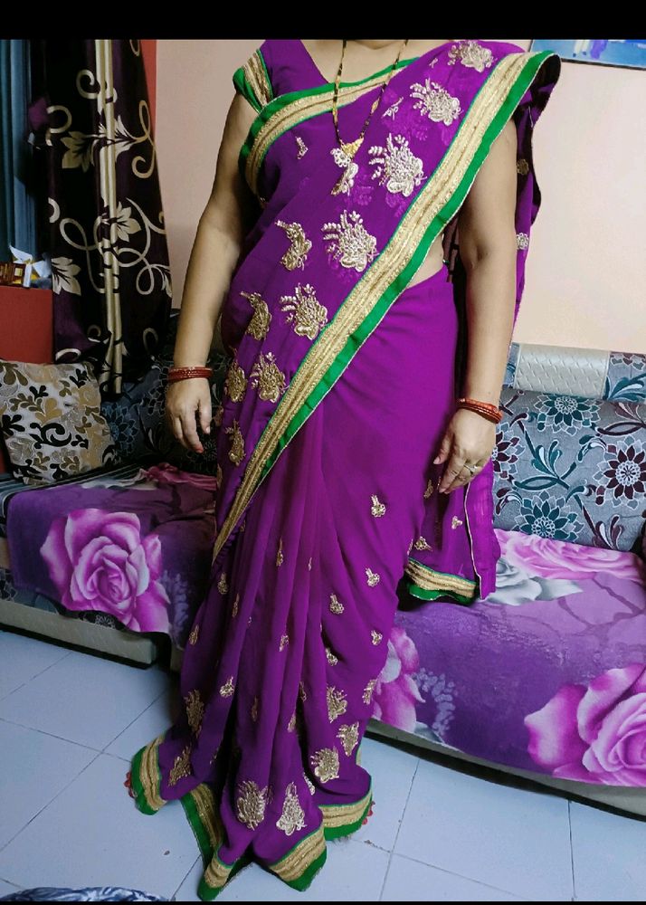 Blouse And Saree