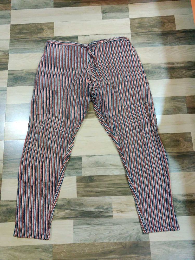 Kantha Pencil Pant Fits Upto XL