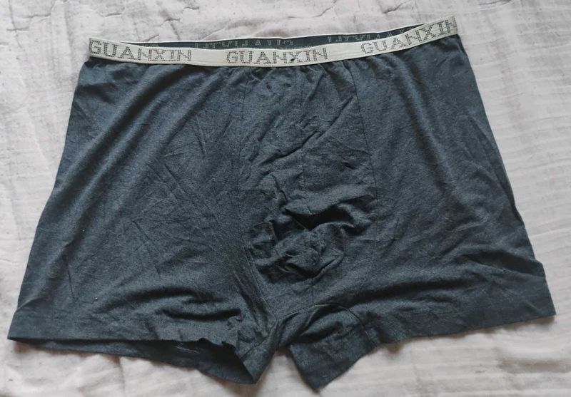 Grey Guanxin Boxer Shorts