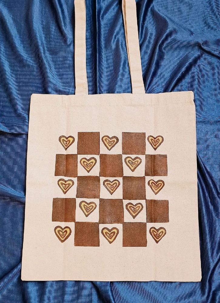 Aesthetic Y2k Hearts Totebag