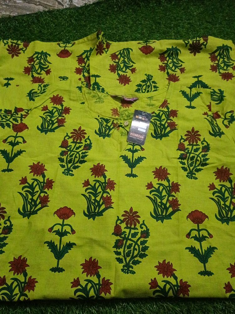 Pure Cotton Kurti