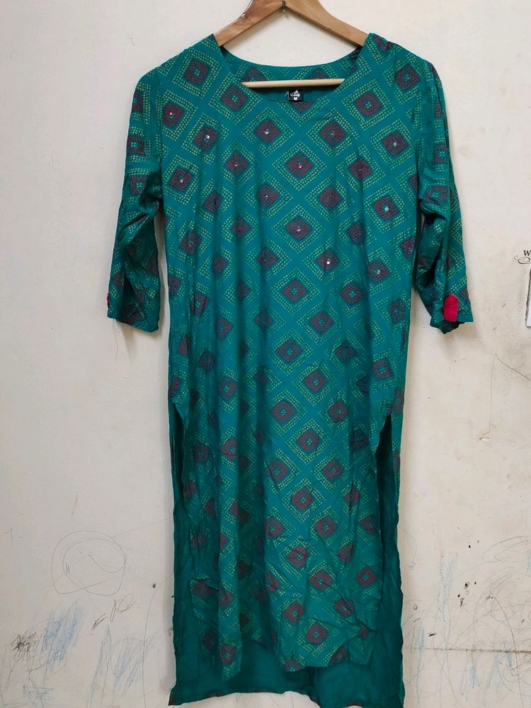 Green Kurta