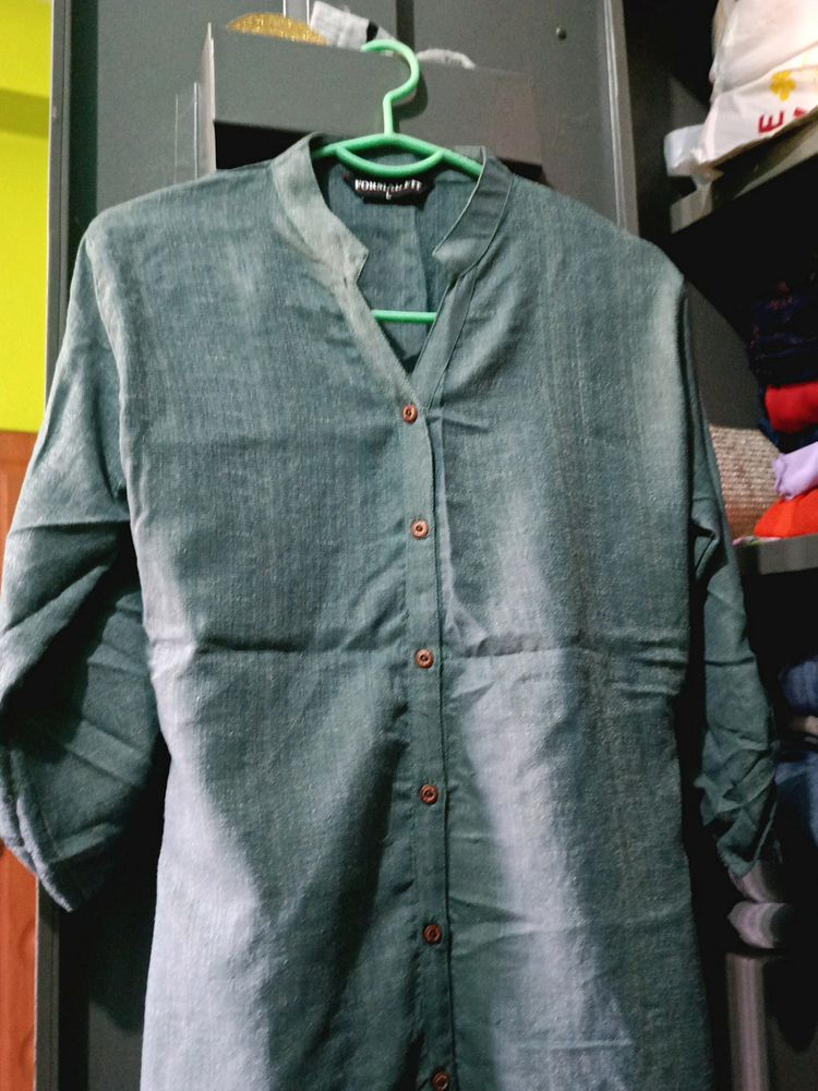 Formal Fit Kurta Grey