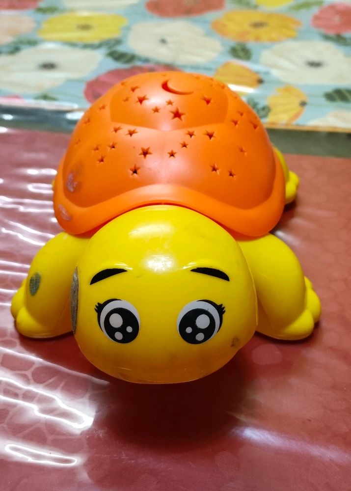 Musical Turtle Toy With Night Lamp