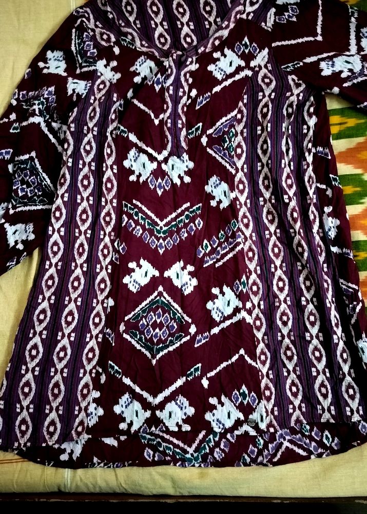 Pure Cotton Kurti