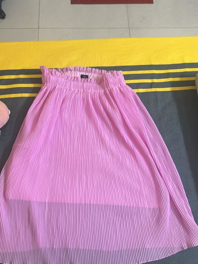 Pink Long Skirt