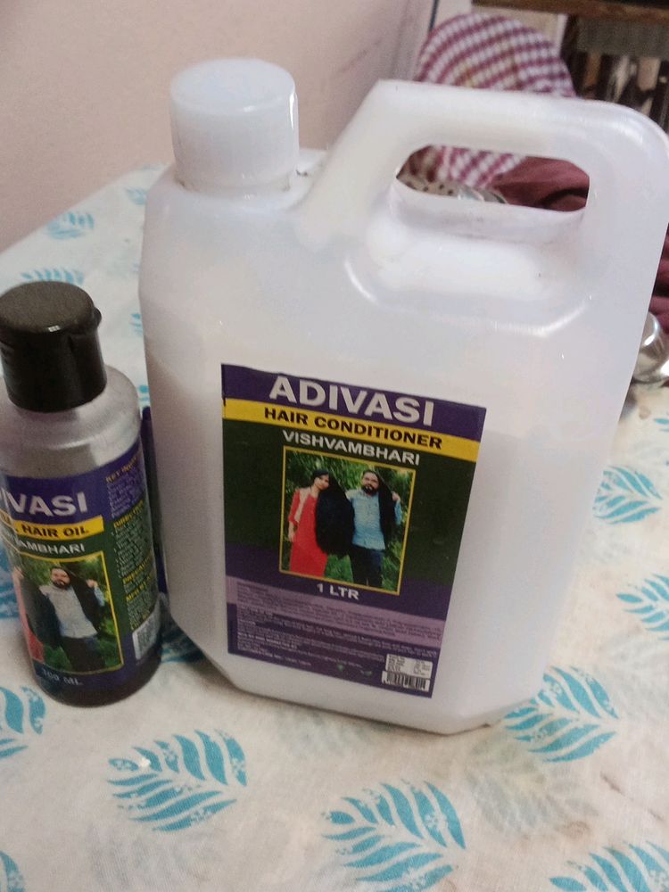 Adivasi Combo Pack Hair Oil+conditioner