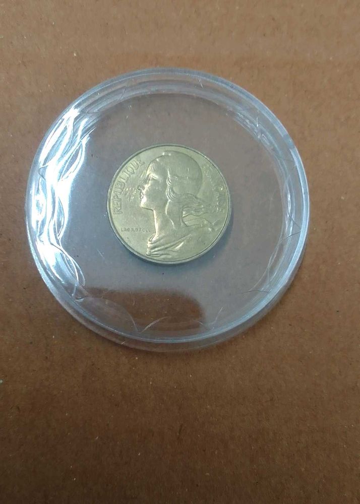 Liberty France 10 Sent Coin Rare Collection