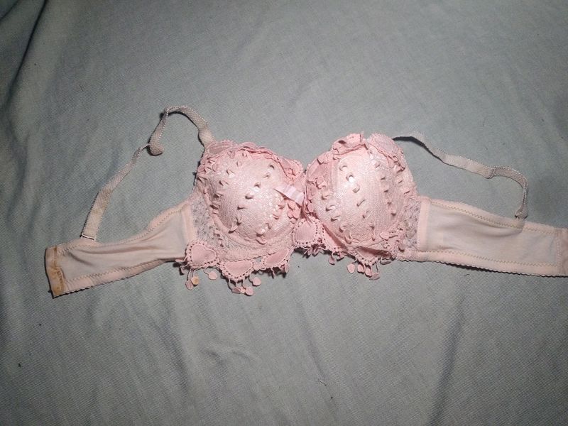 Heart Shape Lace Bra